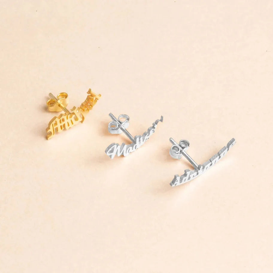 Personalised Name Earring